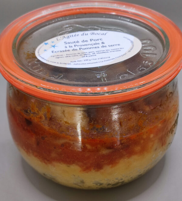 Sauté de Porc à la Provençale & écrasée de pomme de terre – Image 2